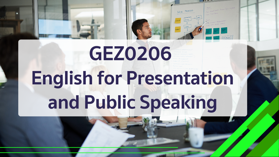 (CHN_1-68) GEZ0206 English for Presentation and Public Speaking GEZ0206_CHN